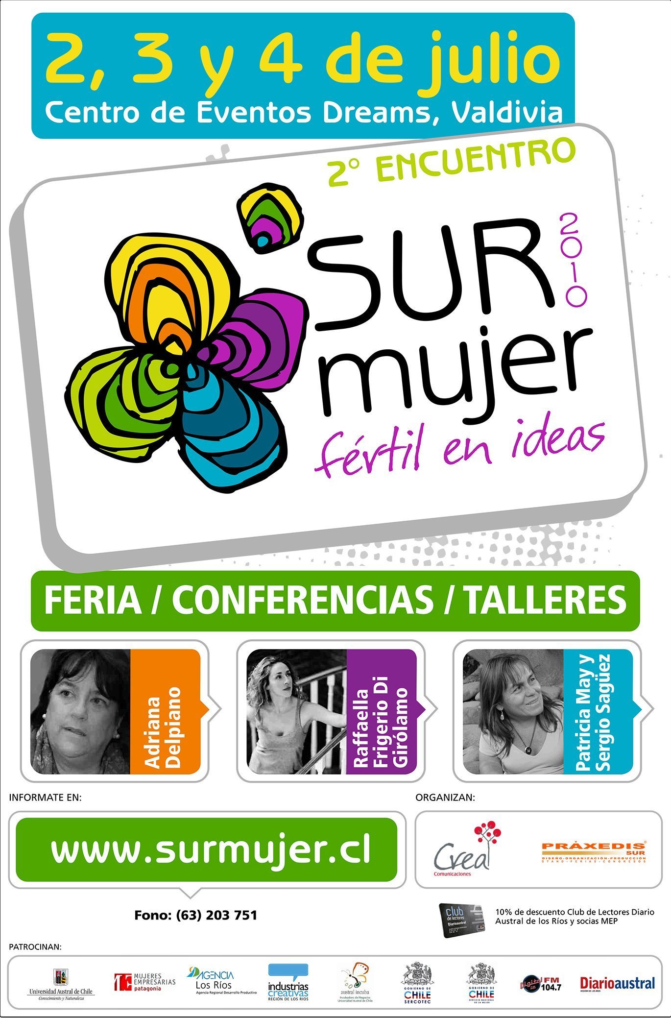 Afiche Sur Mujer 2010