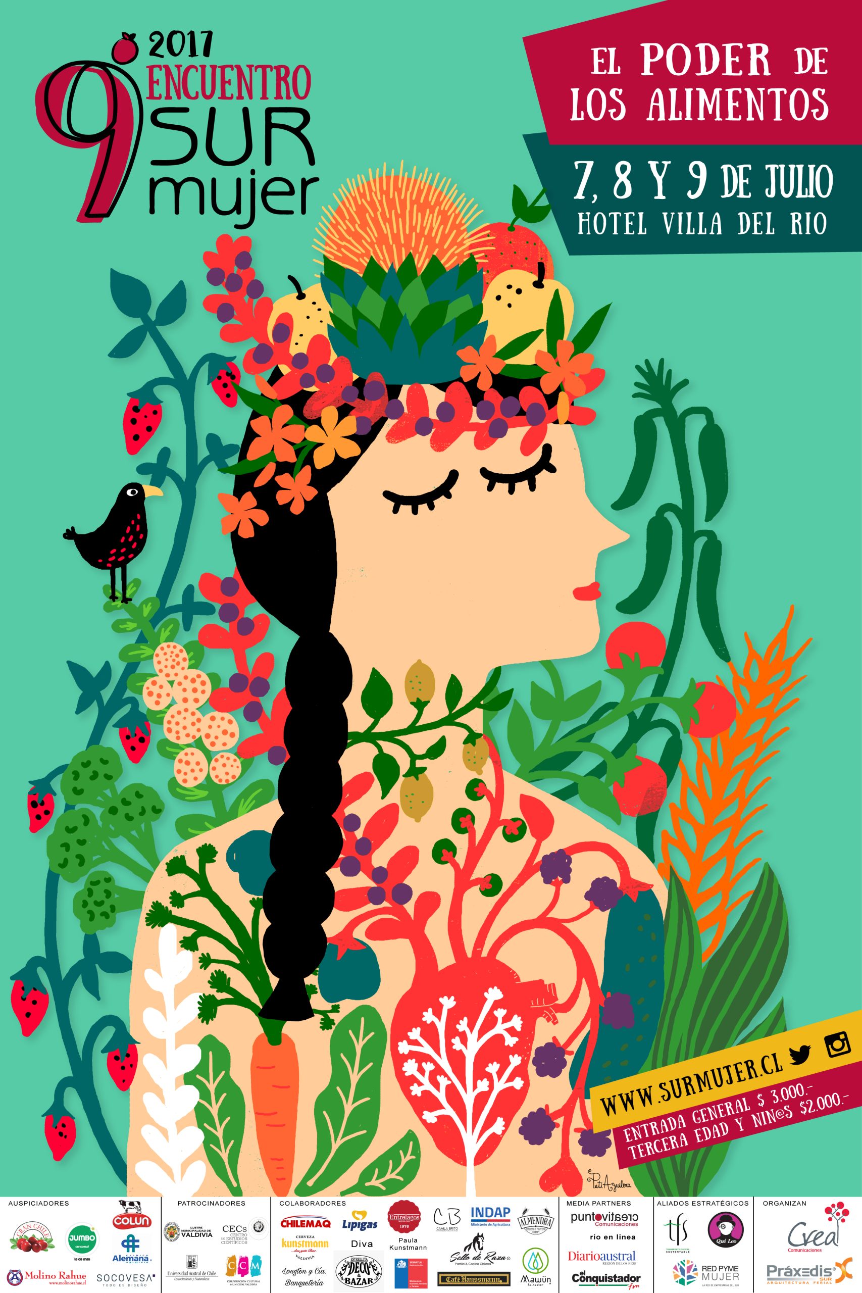 Afiche Sur Mujer 2017